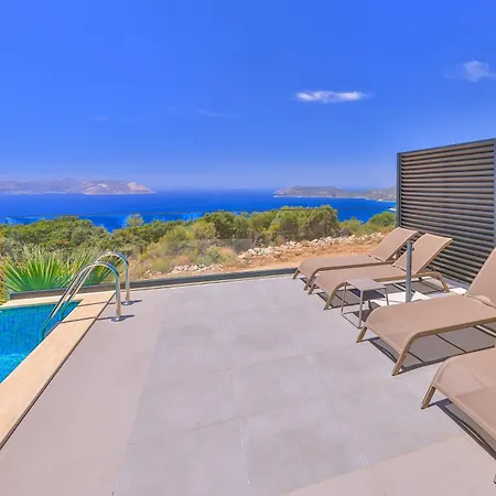 Sky Line - Private Pool - Panoramic Sea View Willa Kaş