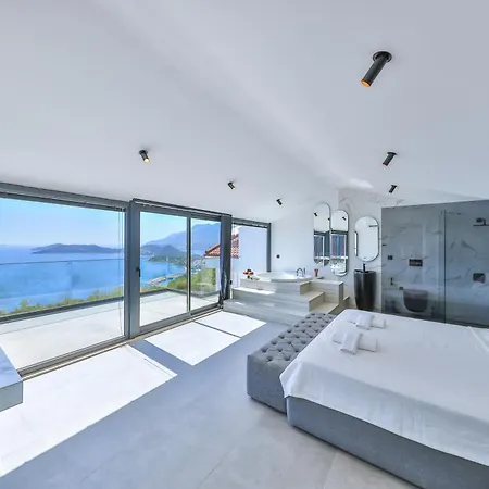 Sky Line - Private Pool - Panoramic Sea View Willa *